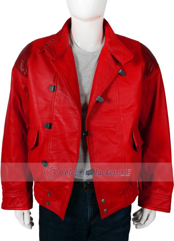 Akira Kaneda Red Leather Jacket