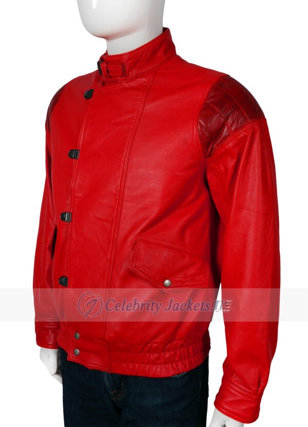 Akira Kaneda Red Leather Jacket