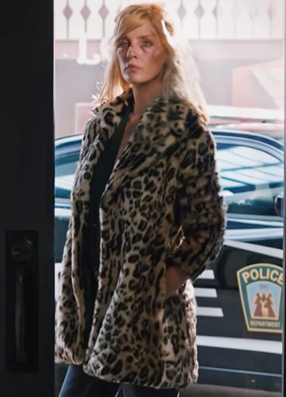 Beth Dutton Yellowstone Kelly Reilly Cheetah Print Coat