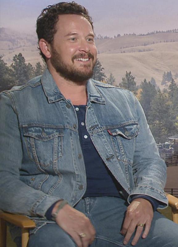 Cole Hauser Yellowstone Rip Wheeler Denim Jacket