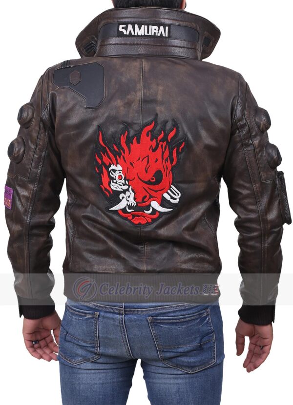 Cyberpunk 2077 Samurai Leather Jacket