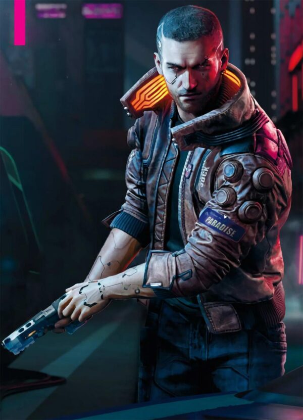 Cyberpunk 2077 Samurai Leather Jacket