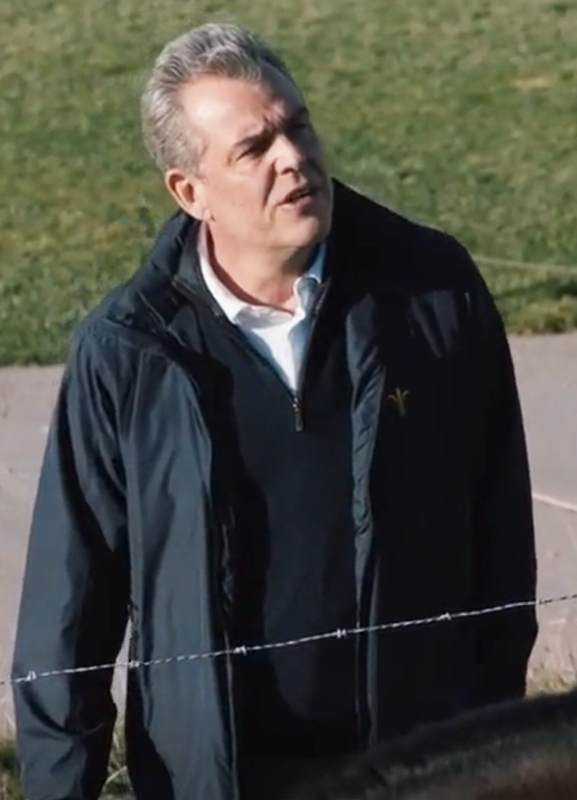 Dan Jenkins Yellowstone Danny Huston Parachute Jacket