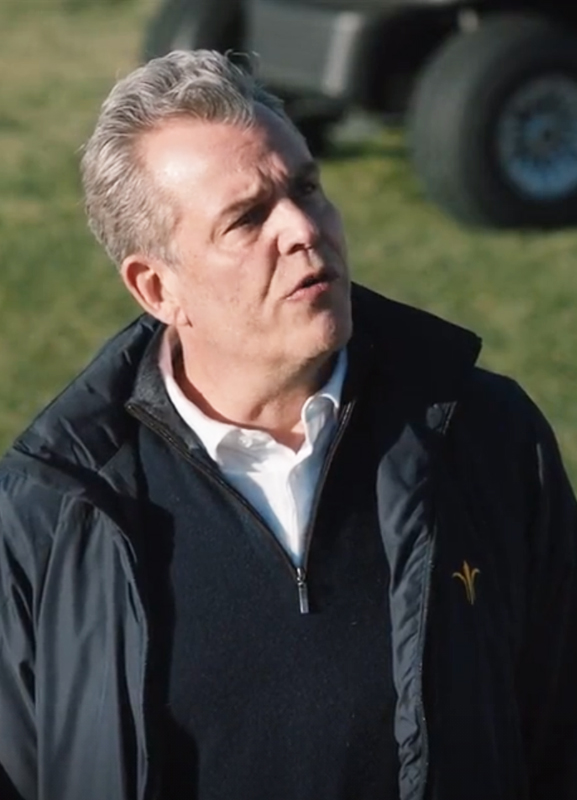 Dan Jenkins Yellowstone Danny Huston Parachute Jacket