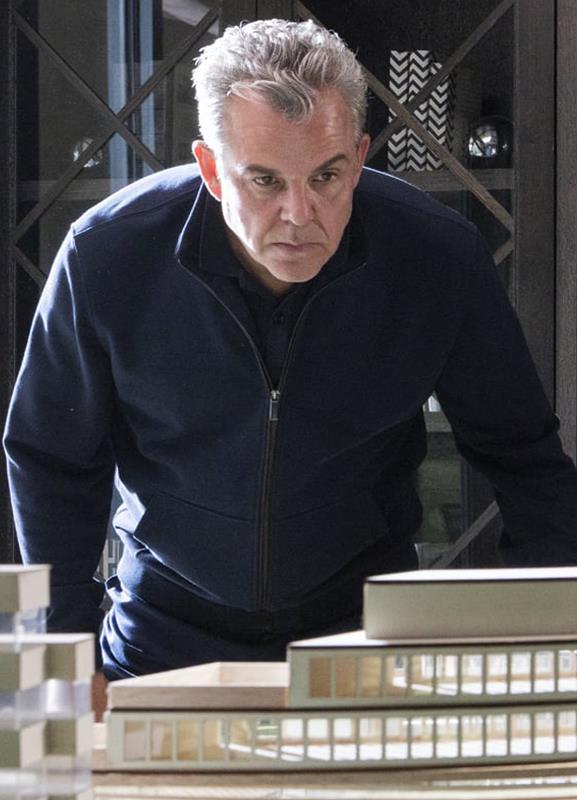 Danny Huston Yellowstone Dan Jenkins Fabric Jacket