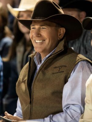 Kevin Costner Yellowstone John Dutton Leather Vest