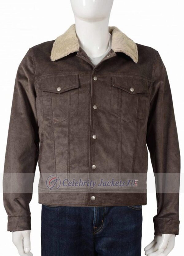 Kevin Costner Yellowstone John Dutton Corduroy Jacket