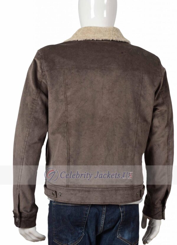 Kevin Costner Yellowstone John Dutton Corduroy Jacket