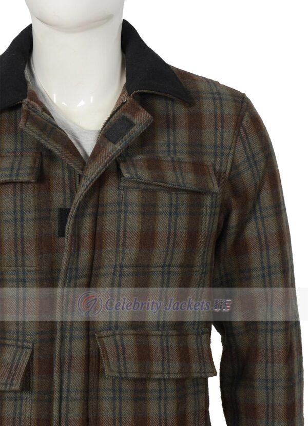 Kevin Costner Yellowstone John Dutton Plaid Jacket