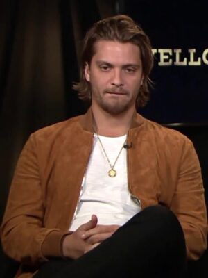 Luke Grimes Yellowstone Kayce Dutton Suede Leather Jacket