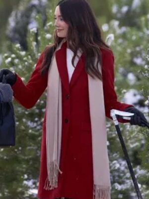 Mallory Jansen On The 12th Date of Christmas Long Coat