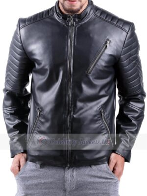 Men’s Biker Leather Jacket