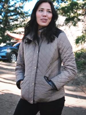 Michaela Conlin Yellowstone Sarah Nguyen Quilted Jacket