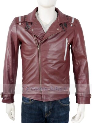 No More Heroes Travis Touchdown Red Leather Jacket