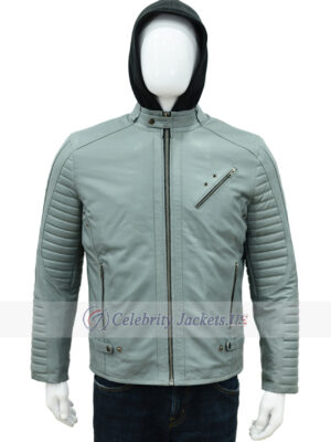 Robert Sea Bayoux Hooded Leather Jacket