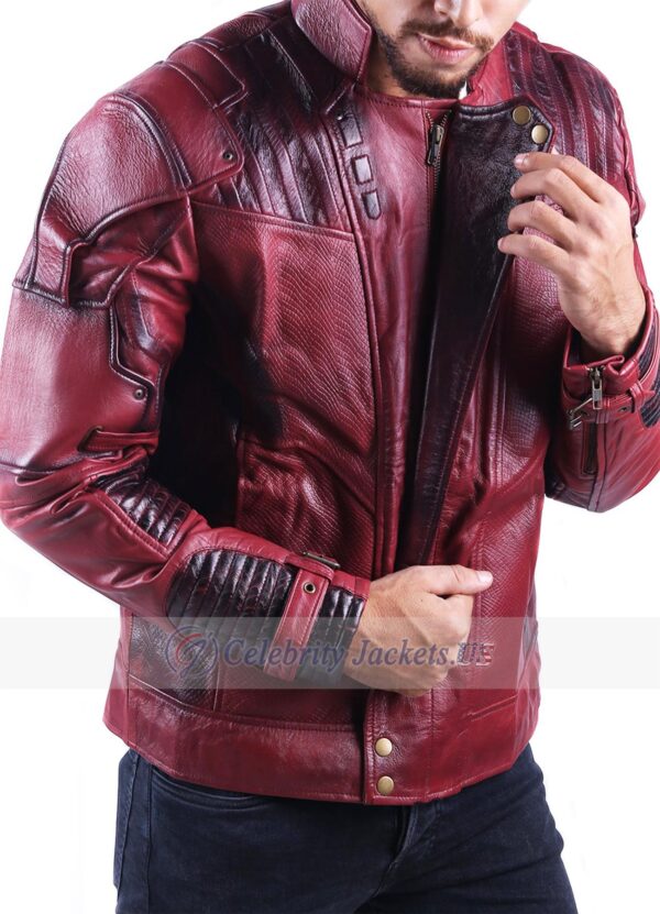 Star Lord Guardians Of Galaxy 2 Leather Jacket