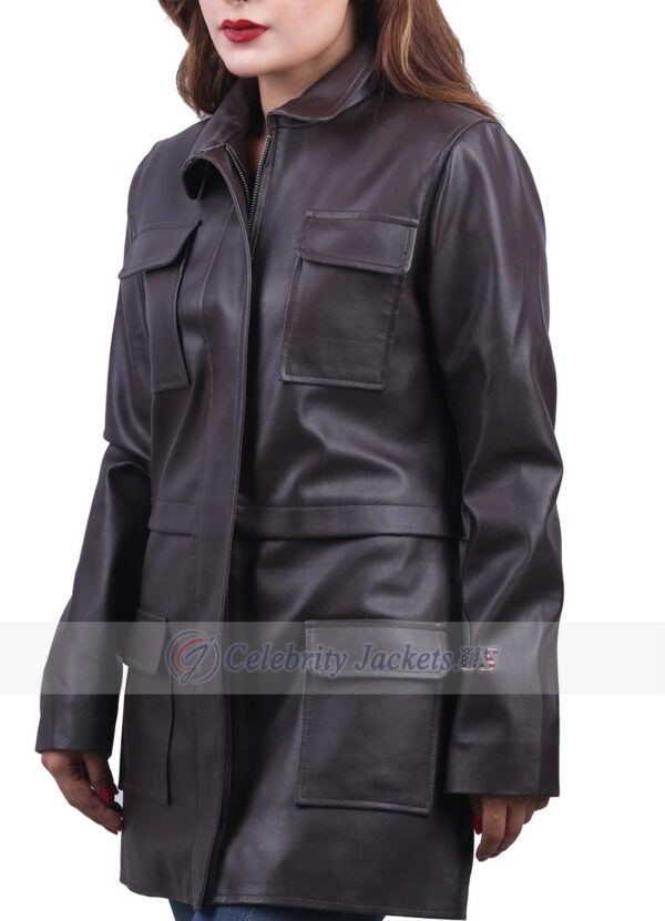 Swiss Long Leather Jacket