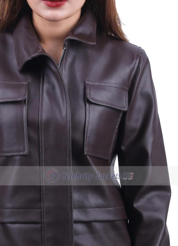 Swiss Long Leather Jacket