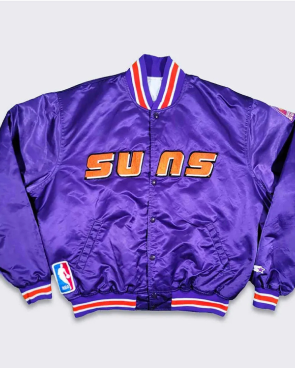 90’s Phoenix Suns Purple Jacket