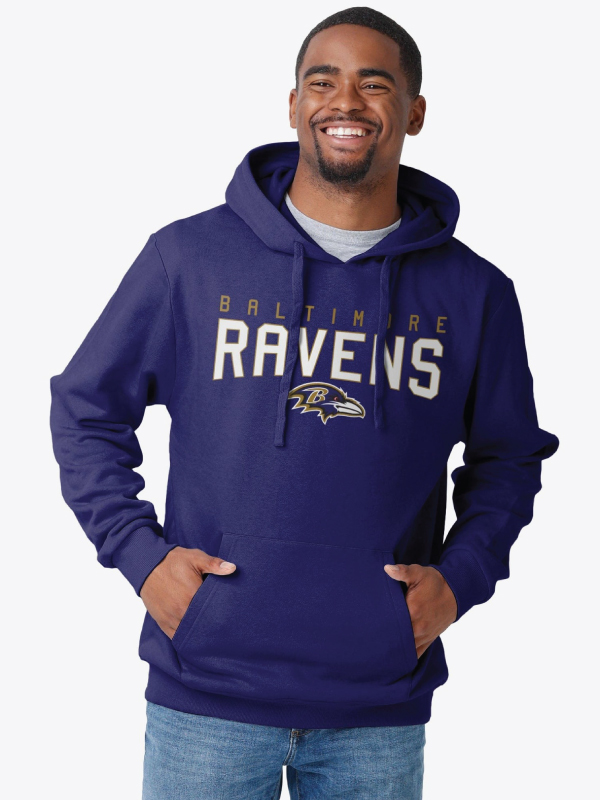 Baltimore Ravens Solid Hoodie