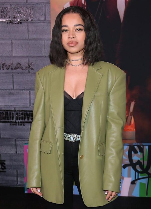 Ella Mai Olive Green Fashion Coat