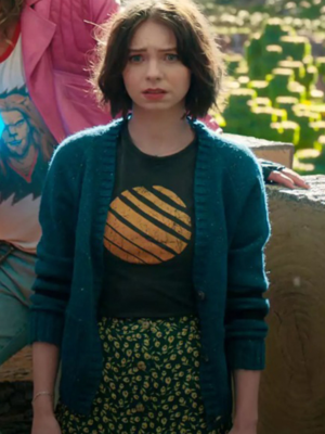 A Minecraft Movie 2025 Emma Myers Cardigan