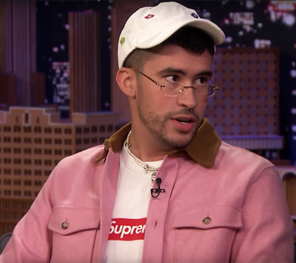 Bad Bunny The Tonight Show Pink Jacket