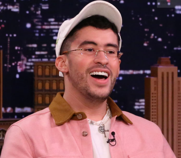 Bad Bunny The Tonight Show Pink Jacket