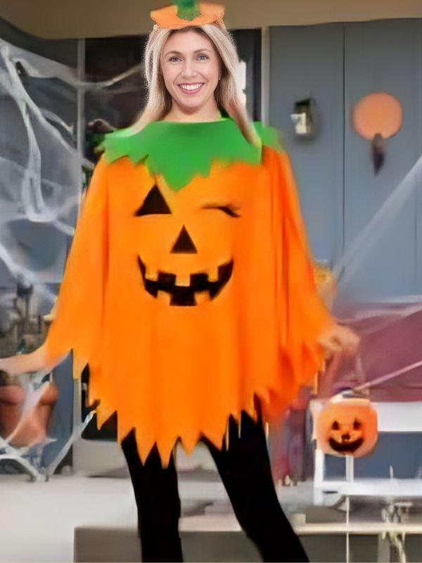 2024 Halloween Pumpkin Costume for Women