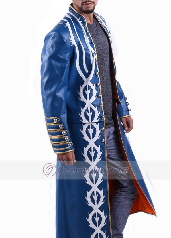 Devil May Cry 3 Vergil Leather Coat