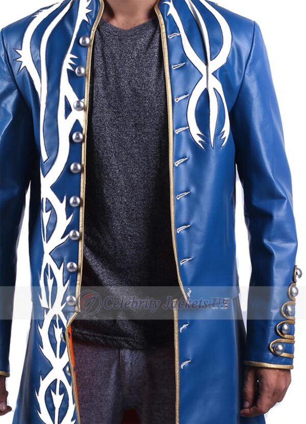 Devil May Cry 3 Vergil Leather Coat