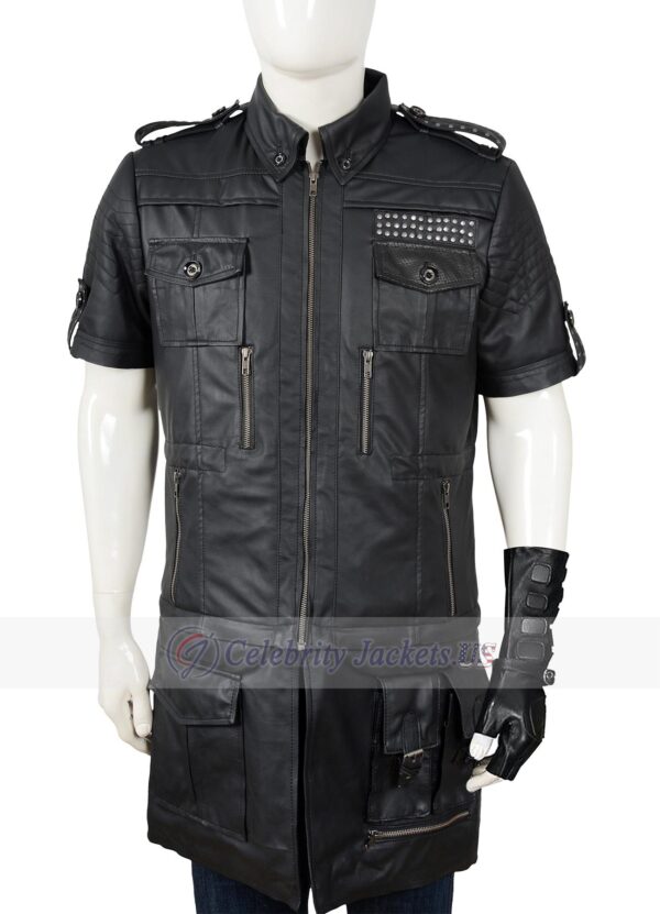 Final Fantasy XV Noctis Lucis Caelum Leather Jacket + Coat