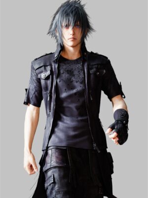 Final Fantasy XV Noctis Lucis Caelum Leather Jacket + Coat