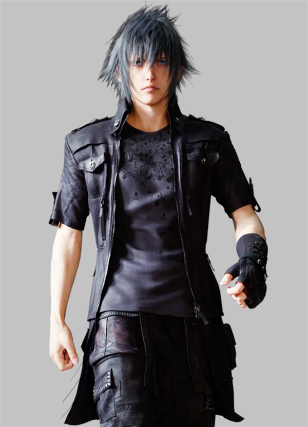 Final Fantasy XV Noctis Lucis Caelum Leather Jacket + Coat