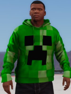 Minecraft Green Hoodie