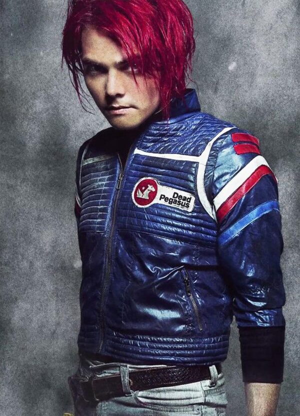 My Chemical Romance Party Poison Blue Jacket